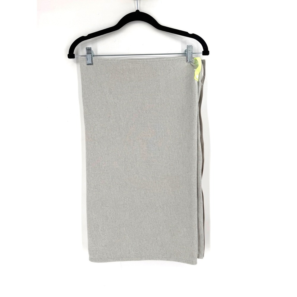 Lululemon Vinyasa Scarf Women OS Grey Snap Button Multi Wear Wrap Athleisure